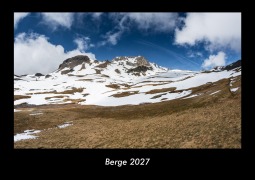 Cover-Bild zum Titel 'Berge 2027 Fotokalender DIN A3' von 'Tobias Becker'