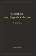 Cover-Bild zum Titel 'Telephon- und Signal-Anlagen' von 'Carl Beckmann'
