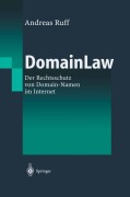 Cover-Bild zum Titel 'DomainLaw' von 'Andreas Ruff'