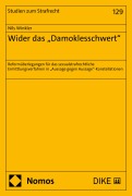 Cover-Bild zum Titel 'Wider das "Damoklesschwert"' von 'Nils Winkler'