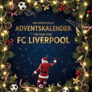 Cover-Bild zum Titel 'Der inoffizielle Adventskalender für Fans vom FC Liverpool' von 'Lily Peters'