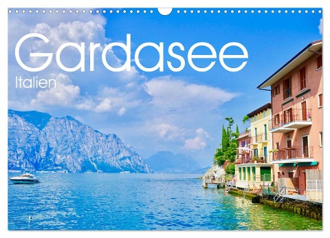Gardasee, Italien (Wandkalender 2024 DIN A3 quer), CALVENDO Monatskalender - Johannes Jansen und Luisa Rüter