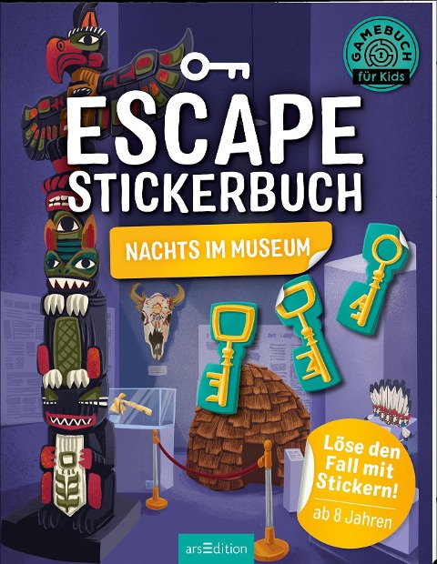 Escape-Stickerbuch - Nachts im Museum - Philip Kiefer