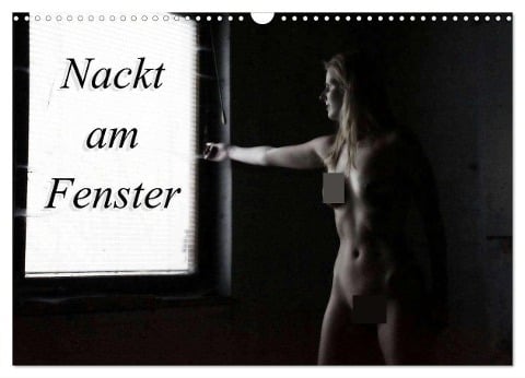 Nackt am Fenster (Wandkalender 2025 DIN A3 quer), CALVENDO Monatskalender - Juri Lee