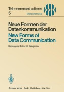 Cover-Bild zum Titel 'Neue Formen der Datenkommunikation / New Forms of Data Communication' von ''