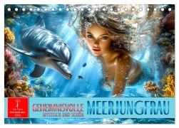 Cover-Bild zum Titel 'Geheimnisvolle Meerjungfrau (Tischkalender 2026 DIN A5 quer), CALVENDO Monatskalender' von 'Peter Roder'