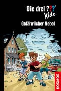 Cover-Bild zum Titel 'Die drei ??? Kids, 80,Gefährlicher Nebel (drei Fragezeichen Kids)' von 'Ulf Blanck'
