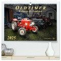 Oldtimer - Traktoren für Liebhaber (hochwertiger Premium Wandkalender 2025 DIN A2 quer), Kunstdruck in Hochglanz - Peter Roder