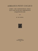 Cover-Bild zum Titel 'Adrianus Petit Coclico' von 'Marcus Crevel'