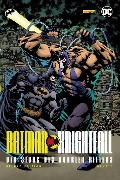 Cover-Bild zum Titel 'Batman: Knightfall - Der Sturz des Dunklen Ritters (Deluxe Edition)' von 'Doug Moench, Jim Aparo, Chuck Dixon, Alan Grant, Norm Breyfogle'