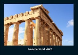 Cover-Bild zum Titel 'Griechenland 2026 Fotokalender DIN A4' von 'Tobias Becker'