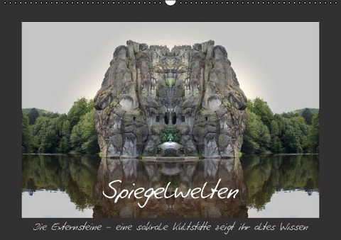 Spiegelwelten - die Externsteine (Wandkalender immerwährend DIN A2 quer) - Katharina Hubner