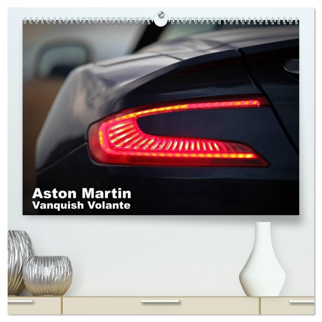 Aston Martin Vanquish Volante (hochwertiger Premium Wandkalender 2027 DIN A2 quer), Kunstdruck in Hochglanz - Jürgen Wolff