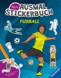 Cover-Bild zum Titel 'Mein Ausmalstickerbuch - Fußball' von ''