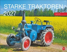 Cover-Bild zum Titel 'Starke Traktoren Posterkalender 2027' von ''