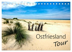 Cover-Bild zum Titel 'Ostfriesland - Tour (Tischkalender 2026 DIN A5 quer), CALVENDO Monatskalender' von 'A. Dreegmeyer'