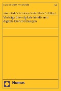 Cover-Bild zum Titel 'Verträge über digitale Inhalte und digitale Dienstleistungen' von ''