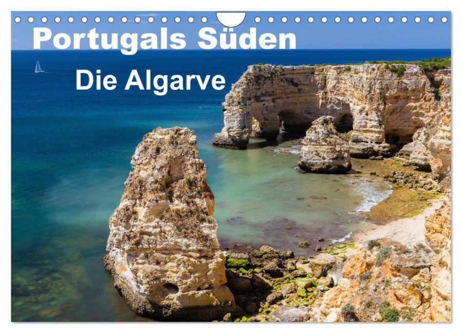 Portugals Süden - Die Algarve (Wandkalender 2025 DIN A4 quer), CALVENDO Monatskalender - Thomas Klinder