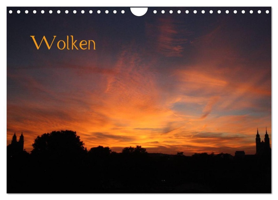 Wolken (Wandkalender 2026 DIN A4 quer), CALVENDO Monatskalender - Mandy Röhr