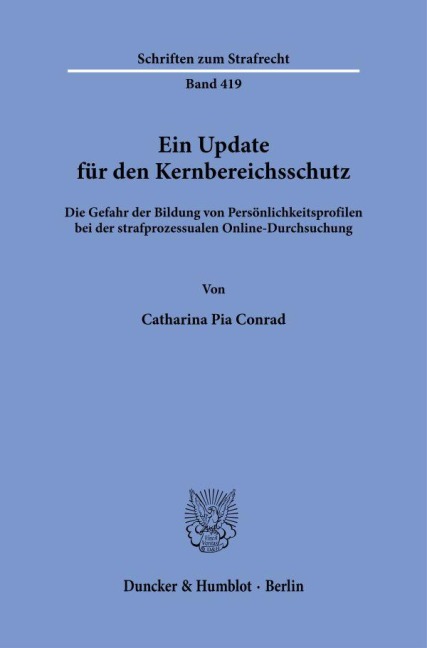 Ein Update für den Kernbereichsschutz. - Catharina Pia Conrad
