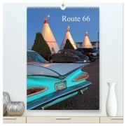 Cover-Bild zum Titel 'Route 66 (hochwertiger Premium Wandkalender 2026 DIN A2 hoch), Kunstdruck in Hochglanz' von 'Rainer Grosskopf'