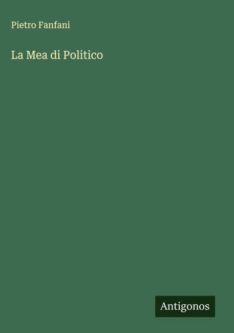 La Mea di Politico - Pietro Fanfani