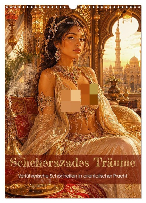 Scheherazades Träume (Wandkalender 2027 DIN A3 hoch), CALVENDO Monatskalender - Liam Blue