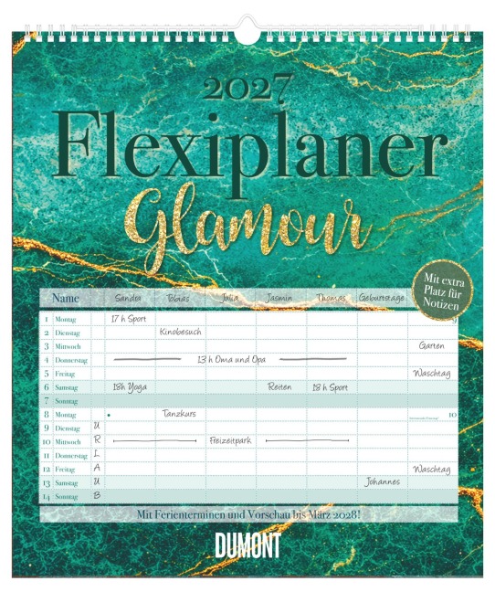 Flexiplaner Glamour 2027 - 