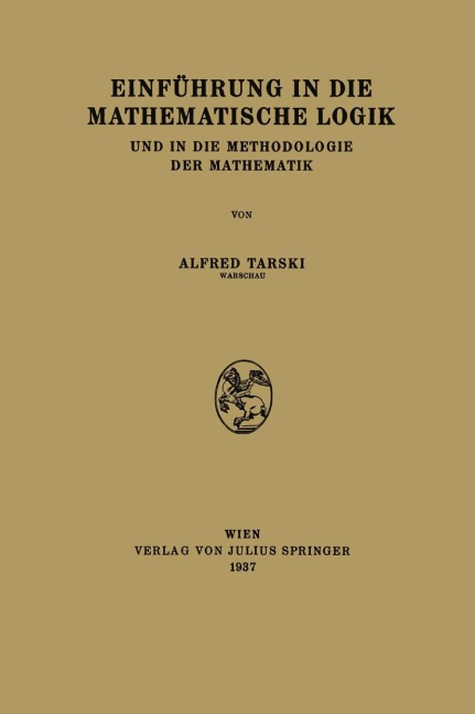 Einführung in die Mathematische Logik - Alfred Tarski