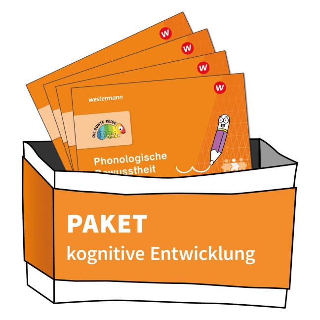 DIE BUNTE REIHE - Deutsch. Paket Kognitive Entwicklung (4 Hefte) - 
