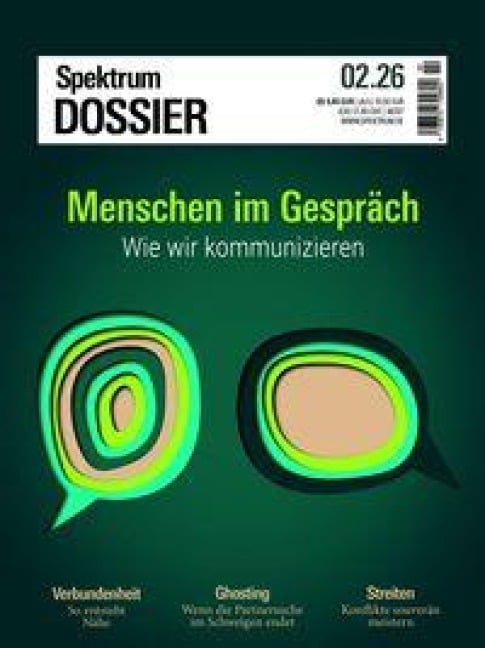 Spektrum Dossier 2/2026 Menschen im Gespräch - 