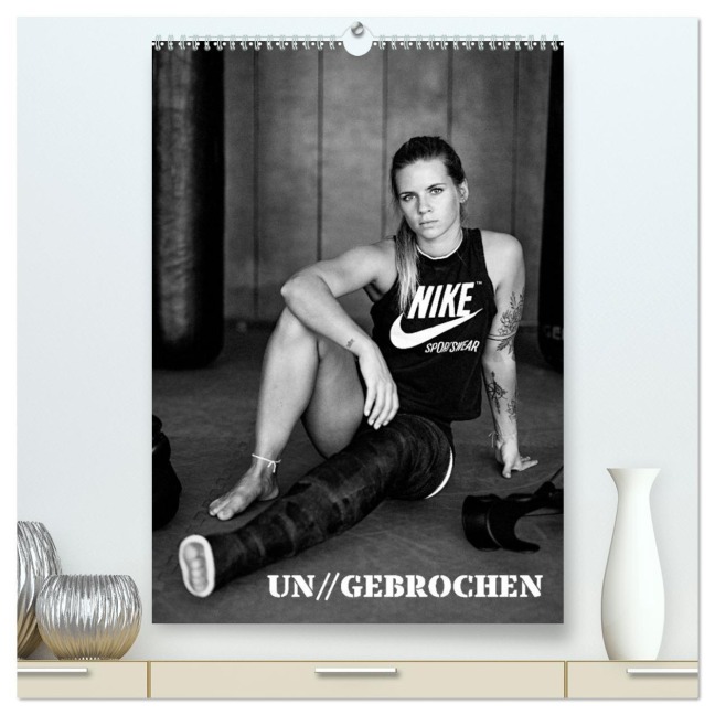 UN//GEBROCHEN (hochwertiger Premium Wandkalender 2026 DIN A2 hoch), Kunstdruck in Hochglanz - Erik Schlicksbier