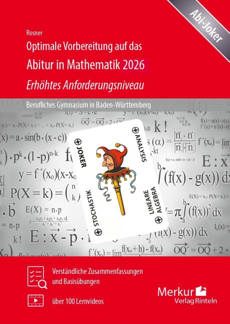 Optimale Vorbereitung auf das Abitur in Mathematik 2026 - Erhöhtes Anforderungsniveau - Stefan Rosner