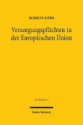 Cover-Bild zum Titel 'Versorgungspflichten in der Europäischen Union' von 'Markus Kern'
