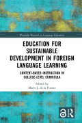 Cover-Bild zum Titel 'Education for Sustainable Development in Foreign Language Learning' von ''