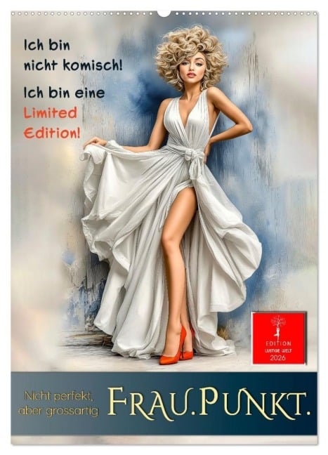 FRAU.PUNKT. (Wandkalender 2026 DIN A2 hoch), CALVENDO Monatskalender - Roder Roder
