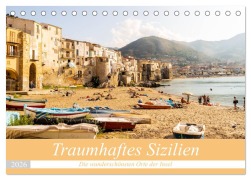 Cover-Bild zum Titel 'Traumhaftes Sizilien (Tischkalender 2026 DIN A5 quer), CALVENDO Monatskalender' von 'Stina-Marie Mydzyn'