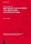 Cover-Bild zum Titel 'Texte' von 'Erhard Lomatzsch'
