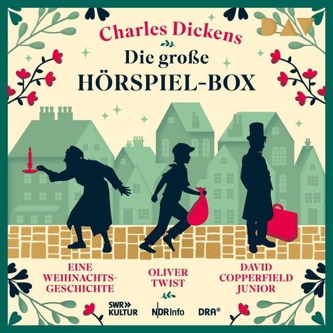 Die große Hörspiel-Box - Eine Weihnachtsgeschichte, Oliver Twist, David Copperfield Junior - Charles Dickens