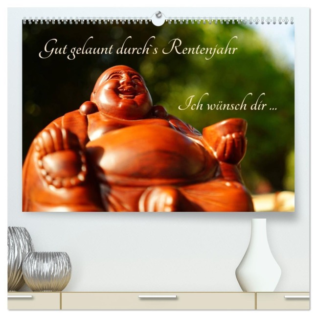 Gut gelaunt durch's Rentenjahr (hochwertiger Premium Wandkalender 2026 DIN A2 quer), Kunstdruck in Hochglanz - Kolberg Christoph
