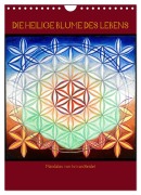 Cover-Bild zum Titel 'Die heilige Blume des Lebens - Mandalas von Istvan Seidel (Wandkalender 2026 DIN A4 hoch), CALVENDO Monatskalender' von 'István Seidel'