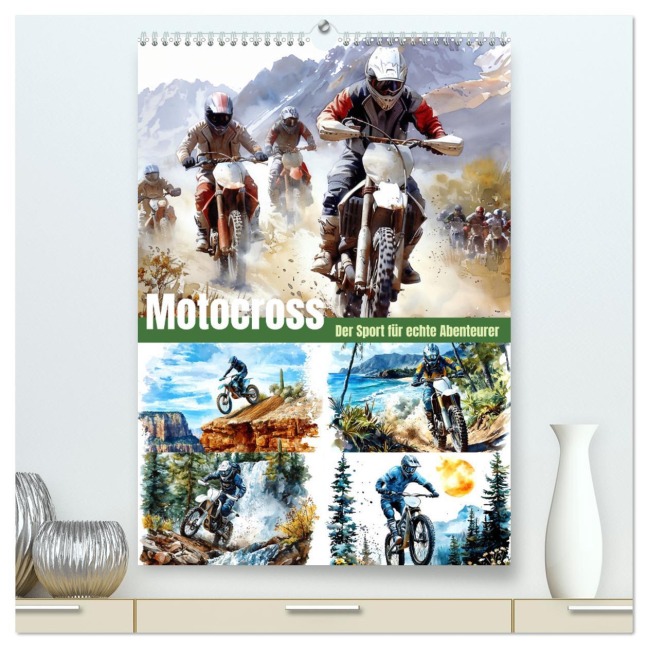 Motocross - Der Sport für echte Abenteurer (hochwertiger Premium Wandkalender 2026 DIN A2 hoch), Kunstdruck in Hochglanz - Steffen Gierok-Latniak
