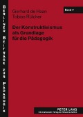Cover-Bild zum Titel 'Der Konstruktivismus als Grundlage für die Pädagogik' von 'Tobias Rülcker, Gerhard De Haan'