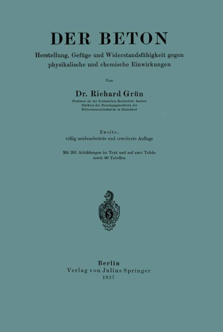 Der Beton - Richard Grün