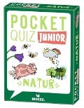 Cover-Bild zum Titel 'Pocket Quiz junior Natur' von 'Jürgen Winzer, Anton Dietz'