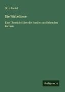 Cover-Bild zum Titel 'Die Wirbeltiere' von 'Otto Jaekel'
