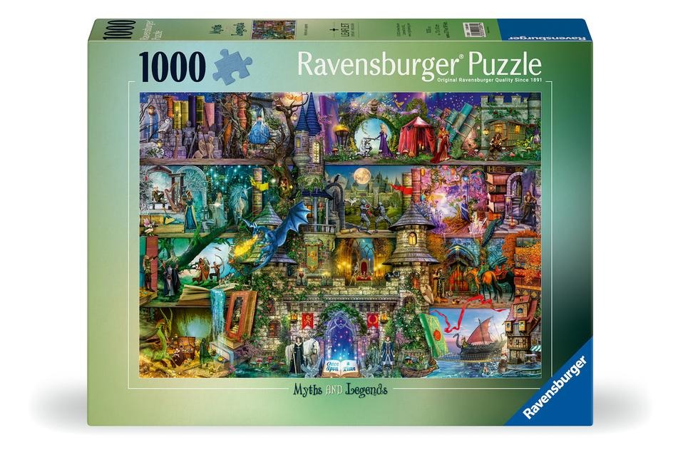 Erwachsenenpuzzle 1000 Teile - Mythen und Legenden - 