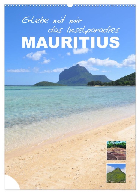 Erlebe mit mir das Inselparadies Mauritius (Wandkalender 2026 DIN A2 hoch), CALVENDO Monatskalender - Nadine Büscher