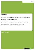 Cover-Bild zum Titel 'Konzepte und Strategien der individuellen Gesundheitsförderung' von 'Jaqueline Sch.'