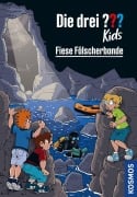 Cover-Bild zum Titel 'Die drei ??? Kids, 105, Fiese Fälscherbande' von 'Helene Blanck'